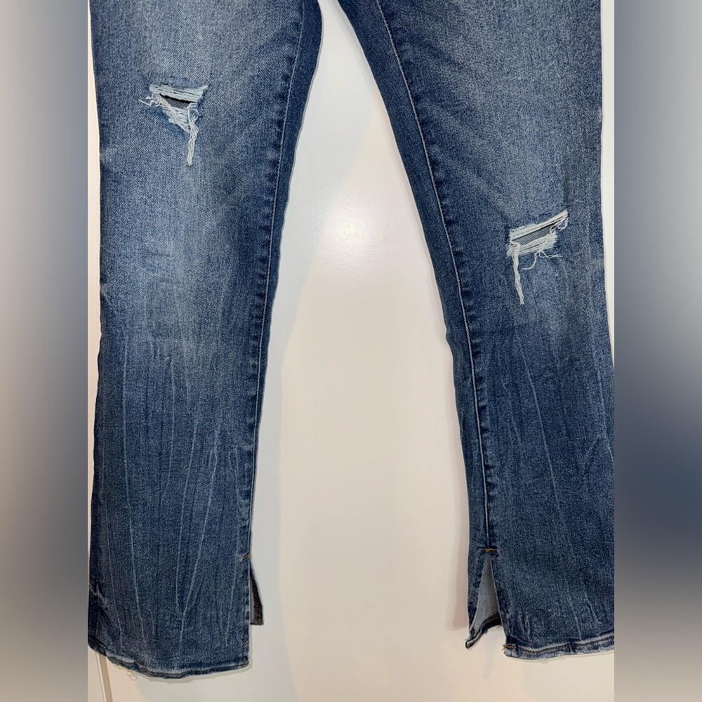 Express Skyscraper Mid Rise Denim - Picture 3 of 4